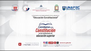 Enseñanza de la Constitución en las IES [upl. by Cumine]