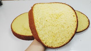 Simple Sponge Cake Recipe how to make cake at home [upl. by Opiuuk]