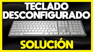 ✅Como Solucionar TECLADO DESCONFIGURADO en WINDOWS 1087 [upl. by Wilhelmina]