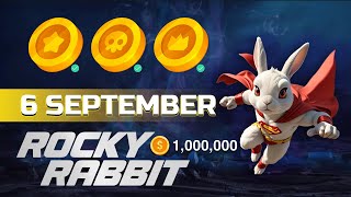 6 September Easter Eggs Rocky Rabbit  Rocky Rabbit Daily Combo Today [upl. by Edwina695]