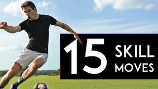 15 Most Basic Football Skills To Learn [upl. by Nomannic54]