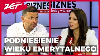 Zuber Trzeba zwiększyć wiek emerytalny w Polsce biznesmiedzywierszami [upl. by Crosse]