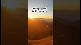 Pikey peak top nepal pikey trekking travel adventure hiking solukhumbu sunrise mountains [upl. by Gula]