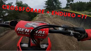 CROSSFÖRARE TESTAR ENDURO GoProvlogg [upl. by Denbrook]