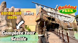 Explore gardaland Sealife 60fps in 4k [upl. by Doownil]