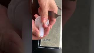 Tips  How to apply silicone caulk sealant on windows more smoothly [upl. by Niltiak]