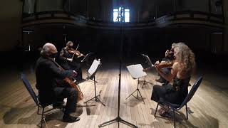 DaPonte Onstage Shostakovich String Quartet no 8 [upl. by Arraek]