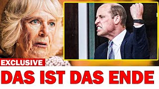 GERADE PASSIERT Königin Camilla WÜTEND nachdem Prinz William IHRE ENTFERNUNG VERLANGT [upl. by Schindler]