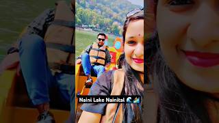 Nainital  A beautiful lake and seven hills🌊🏄 trendingvideo ytshorts viralvideo enjoyment viral [upl. by Egarton]