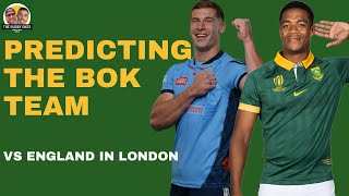 Springboks vs England  Team Prediction [upl. by Ezar342]