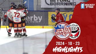 Highlights Falu IF  Mjölby HC 15 [upl. by Attesor]