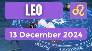 Leo horoscope  Leo Horoscope for Today 13 December 2024 [upl. by Garold]