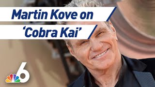 Martin Kove Dishes on ‘Karate Kid Remake on Netflix [upl. by Novahc]