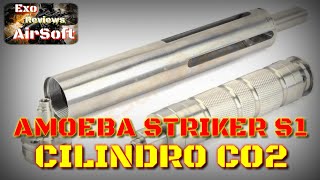 Cilindro CO2 Amoeba Striker S1 [upl. by Yenroc]