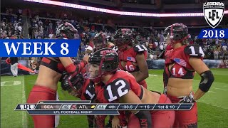 LFL 2018 Highlights  Atlanta Steam vs Seattle Mist Week 8 Highlights [upl. by Lisk]