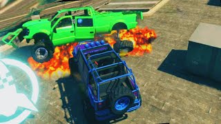 BUMPER EXPLOSION CARS GTA 5 Funny Moments [upl. by Gerti]