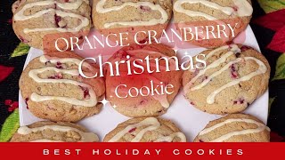 Decadent Cranberry Orange Cookies [upl. by Atiekram]