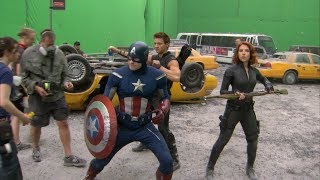 The Avengers  Behind the scenes [upl. by Tatiania]