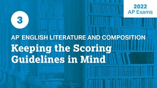 2022 Live Review 3  AP English Literature  Keeping the Scoring Guidelines in Mind [upl. by Narf726]