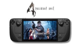 9 Gameplay Resident Evil 4 On Steam Deck [upl. by Esikram]