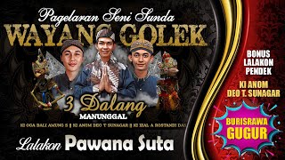 Wayang Golek Indonesian Sundanese Art Tilu Dalang Manunggal  Kuningan  Story  Pawana Suta [upl. by Yalonda]