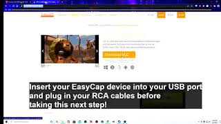 How to Use EasyCap USB 20 in Windows 10 with VLC Media Player  NO installation disc required [upl. by Cheney]