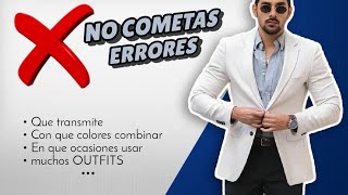 BLAZER saco BLANCO ➤ Como combinar en ocasiones casuales y Semi formales etc… muchos OUTFITS [upl. by Annail354]