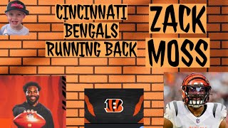 RERELEASEDZACK MOSS INTERVIEWREMASTERED CINCINNATI BENGALS RB [upl. by Wahl686]