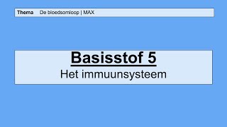 VMBO HAVO 2  De bloedsomloop  5 Het imuunsysteem  8e editie  MAX [upl. by Mona]