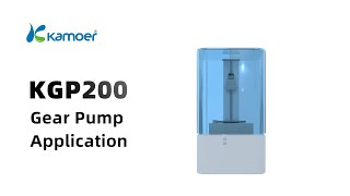 Kamoer  the application of KGP200 micro gear pump  3D Printer kamoer laboratory gearpump [upl. by Hyde231]