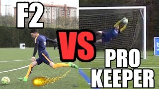 EPIC BATTLE  F2 VS PRO KEEPER [upl. by Hagi255]