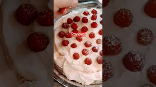 morenginis tortas pavlova cake food моренговый торт павлова готовимвкусно готовимдома [upl. by Aneela737]