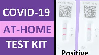 How to Take a COVID19 Antigen Home Test Flowflex  Positive vs Negative COVID19 Test [upl. by Dib]