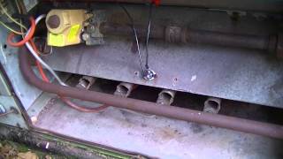 HVAC Service Cracked Gas Package Heat Exchanger [upl. by Acissaj745]