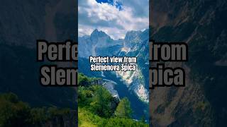 Perfect view from Slemenova špica mountains views slovenia [upl. by Intihw]