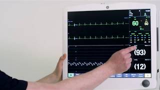 CARESCAPE Bx50 monitor SW v3 Invasive Pressures [upl. by Inger681]