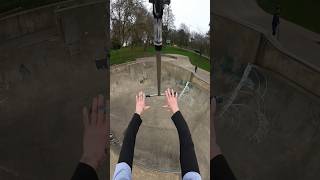 this one hurt a lil bit💔 scooter skatepark fail [upl. by Nnaacissej863]