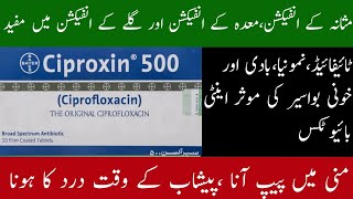 ciproxin 500 tablet uses in urdu  ciproxin 500mg tablet uses in urdu  ciprofloxacin tablets uses [upl. by Brian]