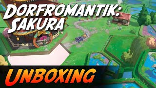 Dorfromantik Sakura  Brettspiel Unboxing Pegasus Spiele [upl. by Neelat]