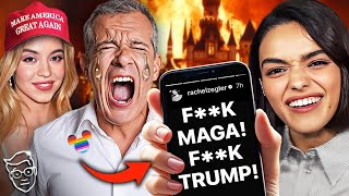 MAGA BACKLASH Disney Ready To CANCEL ‘Snow White’ After Woke Actress Rachel Zegler ATTACKS Trump 🔥 [upl. by Hisbe290]