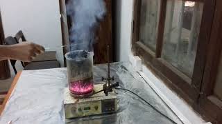 Auto Combustion2  Ferrite Materials  SSP Lab  BUET  Moiful Alam [upl. by Spiegel]