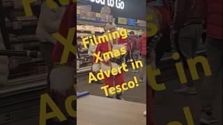 Filming🎅Advert in Tesco watford [upl. by Swartz]