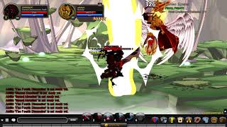 AQW Eternal Chronomancer 40 Second Aranx Solo [upl. by Aniz648]