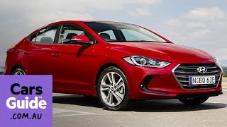 2016 Hyundai Elantra review  first drive video [upl. by Desdamonna]