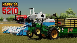 John Deere 5210 Fas Gya John Deere vs Arjun Hindustan amp Belarus nal Khate fs22 gameplay [upl. by Eniron]