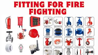 fitting for firefighting  fire fighting fitting name  site visit  fire fighting equipment [upl. by Nero]