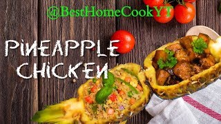 Pineapple Chicken  Delicious Chicken Recipe with Chunks of Fresh Pineapple  Pinoy Cooking Abroad [upl. by Eniamraj691]