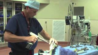 Total Knee Replacement Surgery Demonstration  Dr Eric W Janssen [upl. by Hselin]