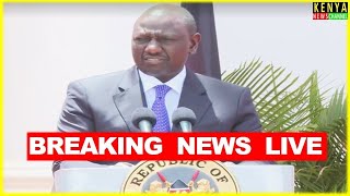 LIVE  Ruto to address the Nation from State House [upl. by Whitcher]