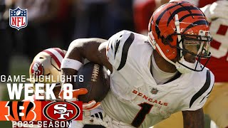 Cincinnati Bengals vs San Francisco 49ers  2023 Week 8 Game Highlights [upl. by Aicemaj]